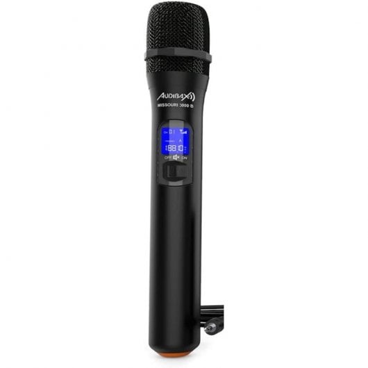 Audibax Missouri 3000 Micrófono Inalámbrico Profesional Doble Mano / Diadema-Corbata