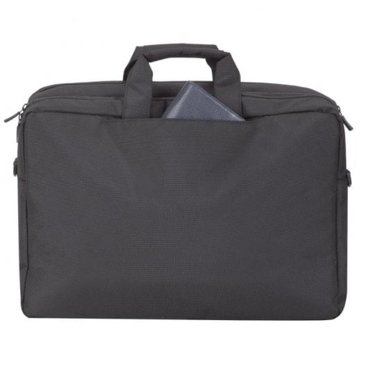 Rivacase Tegel ECO 8455 Maletín para Portátil Negro hasta 17.3"