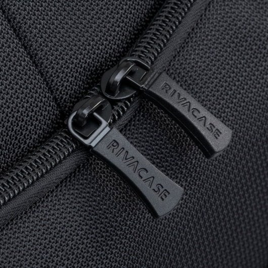 Rivacase Tegel ECO 8455 Maletín para Portátil Negro hasta 17.3"