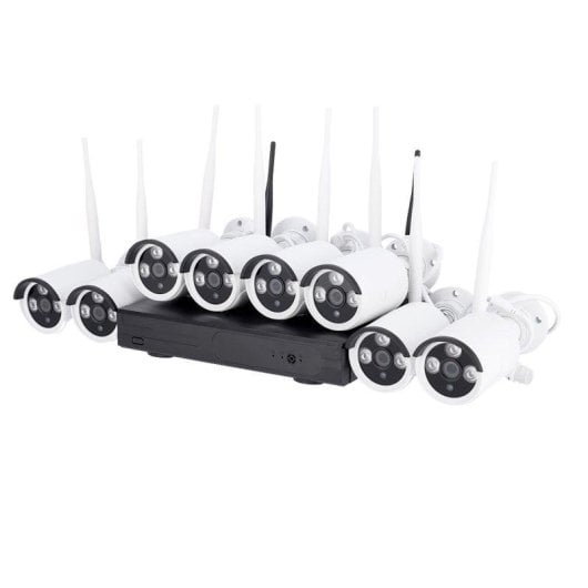 Cámara IP Nivian Kit 2K Visión Nocturna Exterior Detección IA