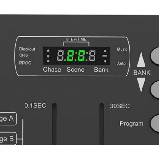 Audibax Control 8 Controlador para DJ Mesa DMX de 192 Canais