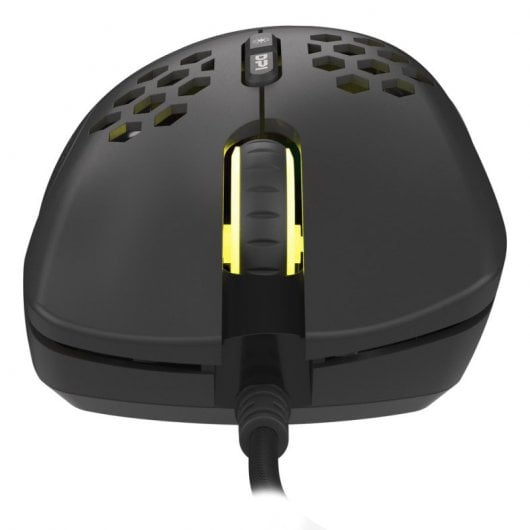 Mouse da gioco Genesis Krypton 555 RGB 8000 DPI Nero