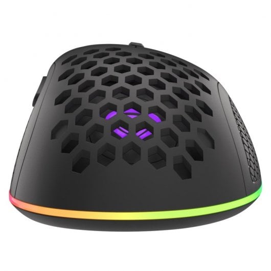 Mouse da gioco Genesis Krypton 555 RGB 8000 DPI Nero