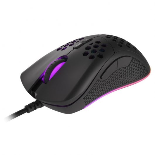 Mouse da gioco Genesis Krypton 555 RGB 8000 DPI Nero