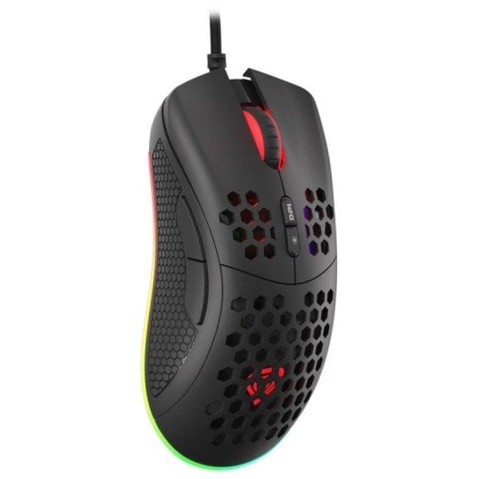Souris Genesis Krypton 555 Gaming USB 8000 DPI RGB Noir