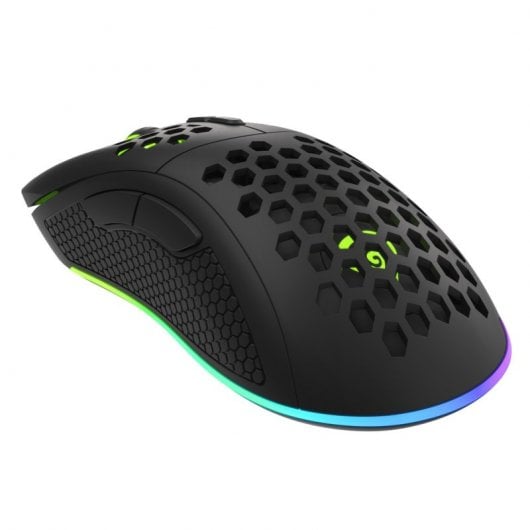 Mouse da gioco Genesis Krypton 555 RGB 8000 DPI Nero