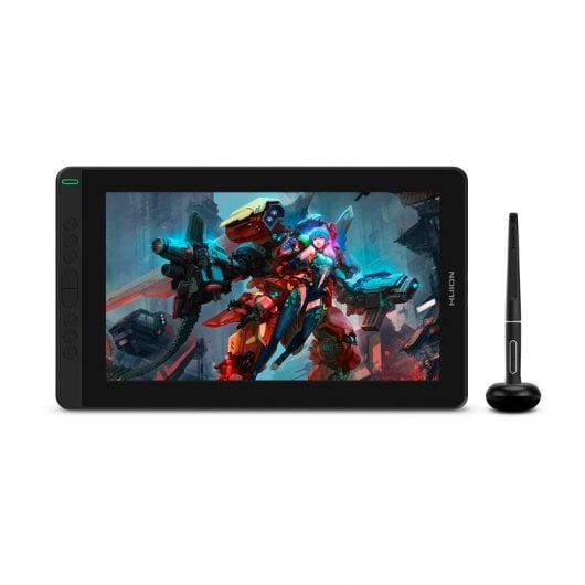 Huion Kamvas 13 Pantalla Gráfica para Diseño y Dibujo Verde Medianoche