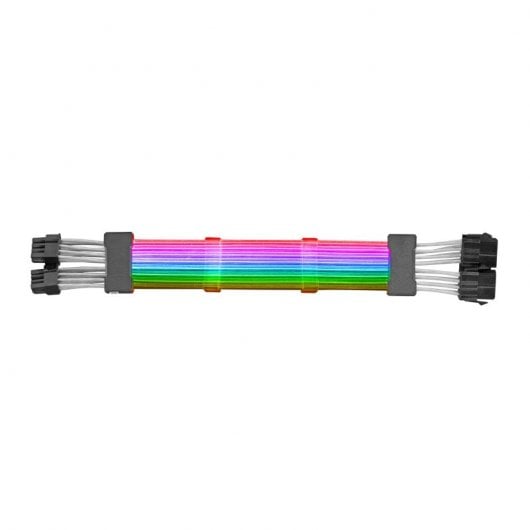 Câble d'extension PCIe Mars Gaming MCA-16 ARGB 8 + 8 broches pour carte graphique 310 mm