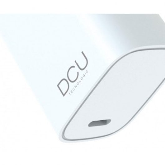 DCU Cargador GaN USB-C de Pared 30W Blanco