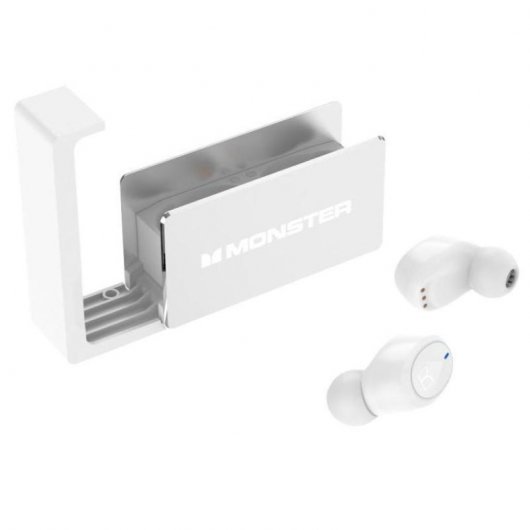 Casque Bluetooth Monster Clarity 510 TWS Argent