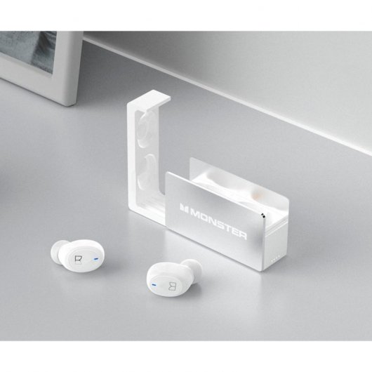 Casque Bluetooth Monster Clarity 510 TWS Argent