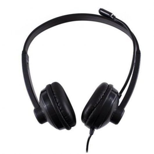 Nilox Auriculares USB con Micrófono para PC Negros