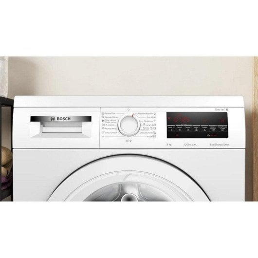 Máquina de Lavar Roupa Bosch WUU24T63ES 9 kg 1200rpm A Branco Motor EcoSilence