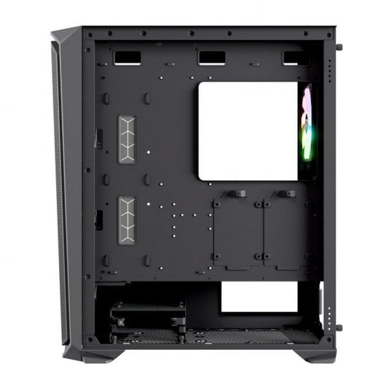 Nfortec Krater X Vidro Temperado USB 3.0 ARGB Preta