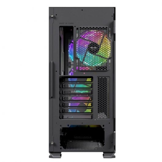 Nfortec Krater X Vidro Temperado USB 3.0 ARGB Preta