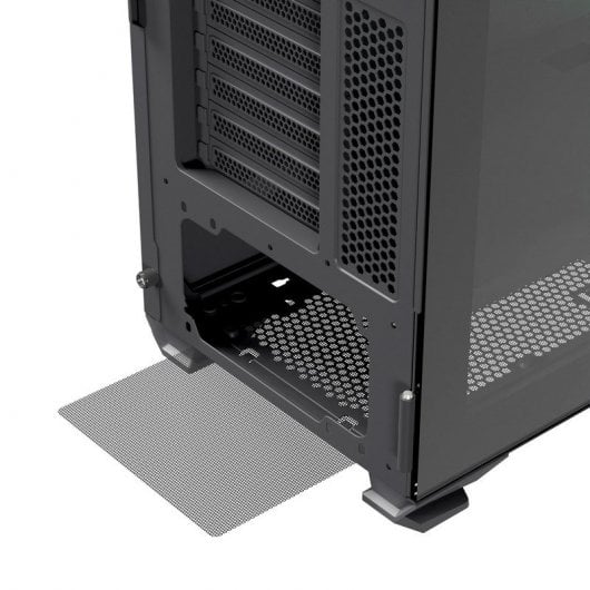 Nfortec Krater X Vidro Temperado USB 3.0 ARGB Preta