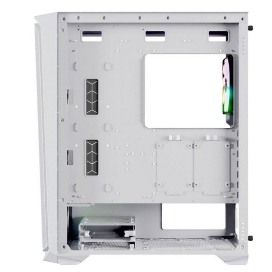 Nfortec Krater X Vetro temperato USB 3.0 ARGB Bianco