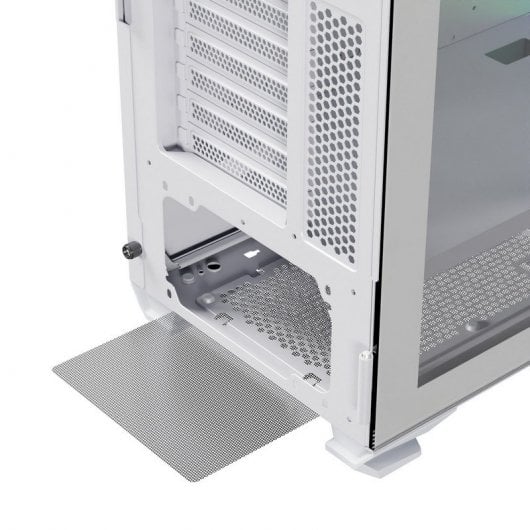 Nfortec Krater X Vetro temperato USB 3.0 ARGB Bianco
