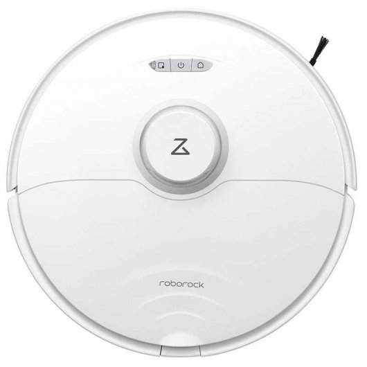 Roborock S8+ Robot Aspirador y Fregasuelos + Base de Autovaciado Blanco