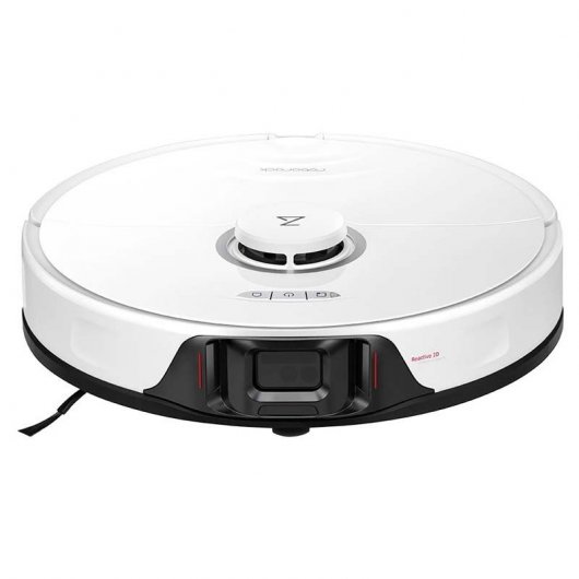 Roborock S8+ Robot Aspirador y Fregasuelos + Base de Autovaciado Blanco