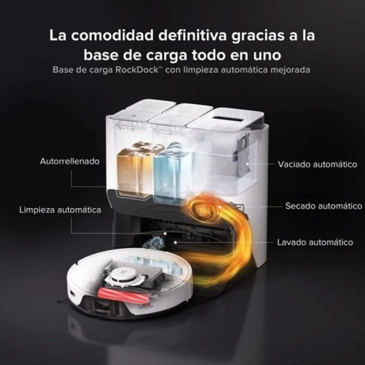 Aspirador Robô com Mopa Roborock S8 Pro Ultra Com Esvaziamento Automatico Navegação LiDAR 6.000 Pa