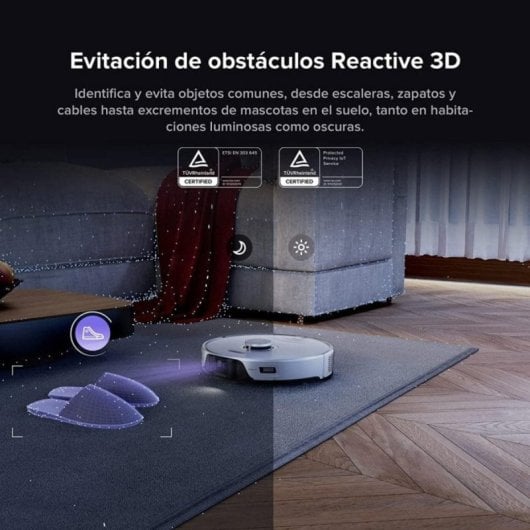 Aspirador Robô com Mopa Roborock S8 Pro Ultra Com Esvaziamento Automatico Navegação LiDAR 6.000 Pa