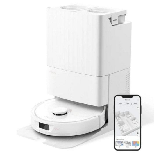 Aspirador Robô com Mopa Roborock Q Revo Com Esvaziamento Automatico Navegação Laser 5.500 Pa