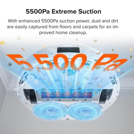 Roborock Q REVO Robot Aspirador con Base Multifuncional Blanco