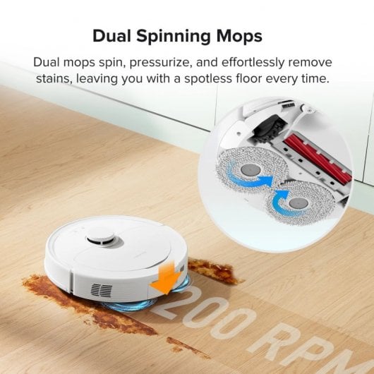 Roborock Q REVO Robot Aspirador con Base Multifuncional Blanco