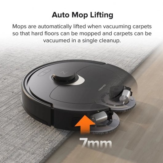 Roborock Qrevo 0,35 l Schwarz