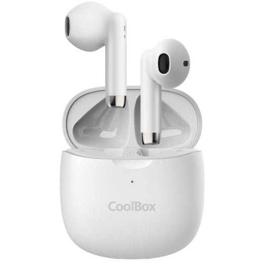 Cuffie Bluetooth CoolBox TWS-01 TWS bianche