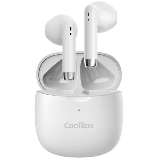 CoolBox TWS-01 Auriculares Bluetooth TWS Blancos