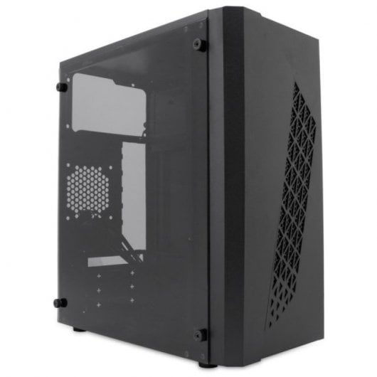 Case per PC MGC-50 Micro Tower MATX RGB USB 3.0 con finestra nera