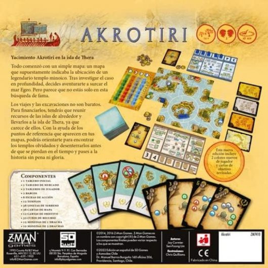 SD Games Akrotiri Jeu de société