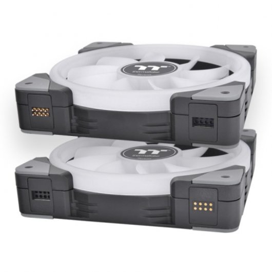 Thermaltake SWAFAN EX14 RGB PC Cooling Fan TT Premium Edition Boitier PC Refroidisseur d'air 14 cm Noir 3 pièce(s)