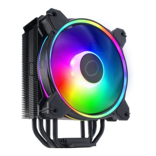 Ventola CPU Cooler Master Hyper 212 Halo Black da 120 mm nera