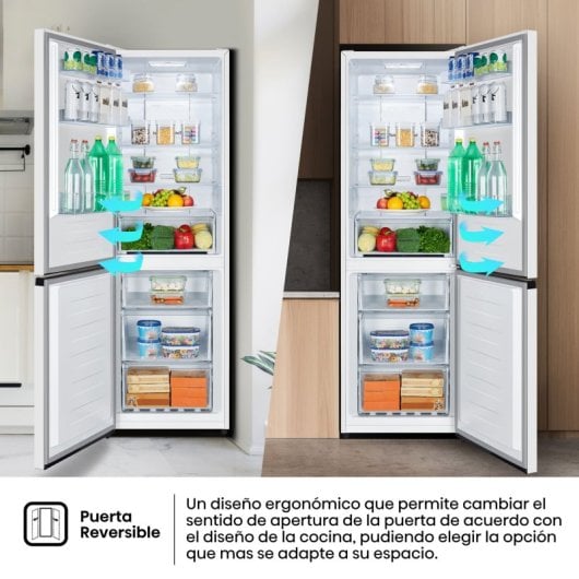 Hisense RB390N4DWD Frigorífico Combi No Frost D Blanco