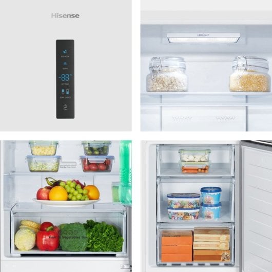 Hisense RB390N4DWD Frigorífico Combi No Frost D Blanco