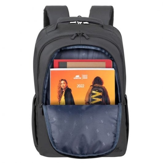 Rivacase 8435 Tegel Eco Noir Sac à dos pour ordinateur portable jusqu'à 15,6"