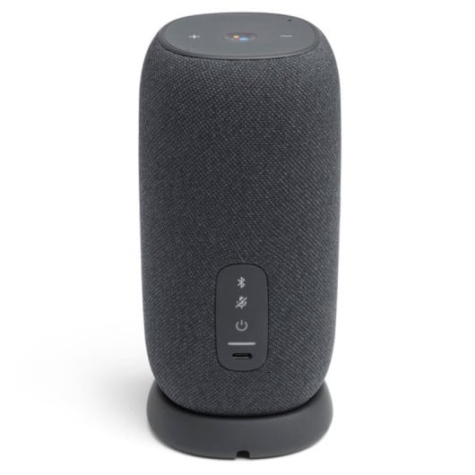 JBL Link Portable Coluna Bluetooth Speaker com Assistente Google Cinzenta