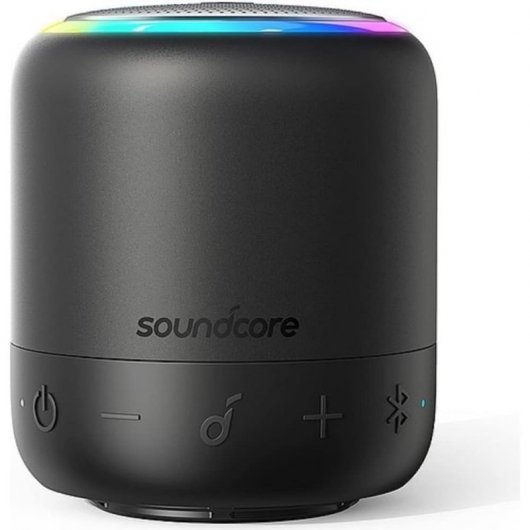 Soundcore Mini 3 Pro Altifalante Portátil com LED RGB Resistente à Água Preto