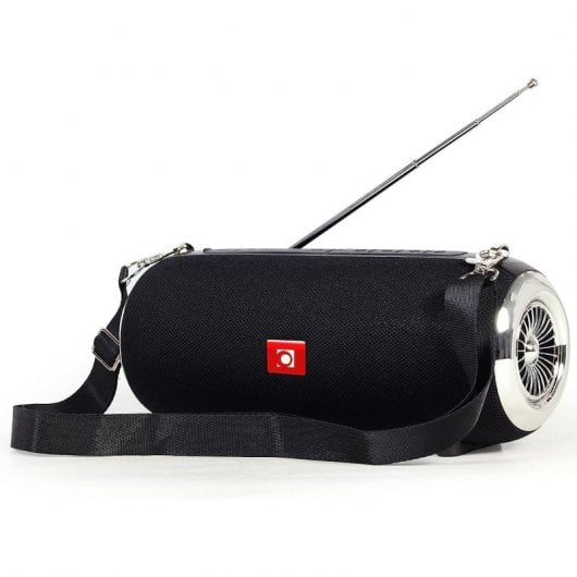 Gembird SPK-BT-17 Altifalante Bluetooth Portátil com Antena Preto