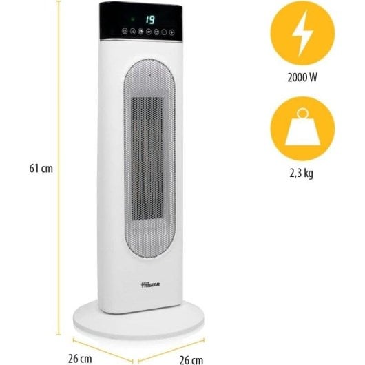 Keramikheizgerät Tristar KA-5098 2000W Fernbedienung Oscillation