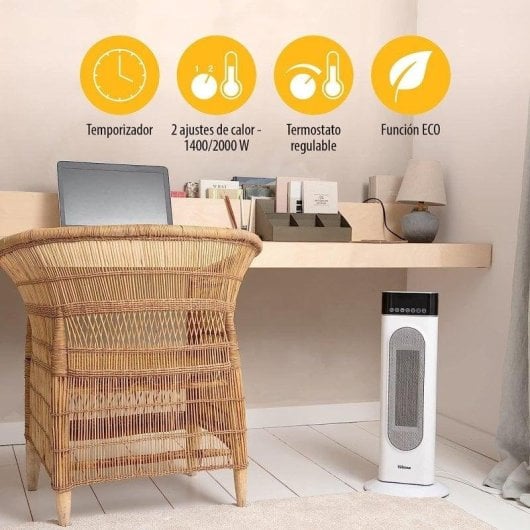 Keramikheizgerät Tristar KA-5098 2000W Fernbedienung Oscillation