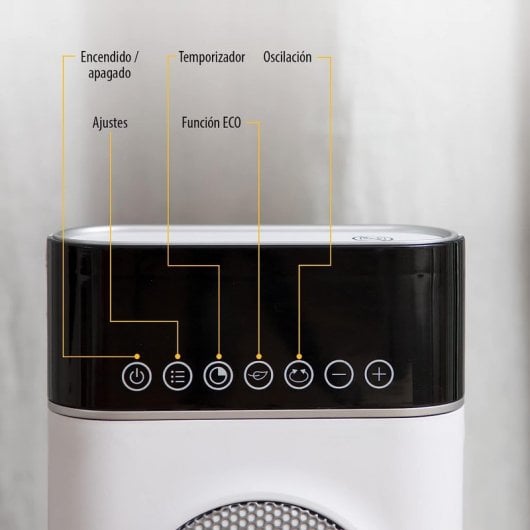 Tristar KA-5098 Keramik-Turmheizgerät 2000W Weiß