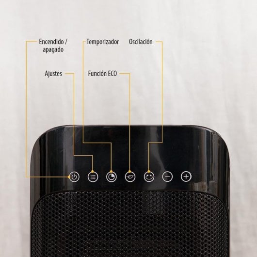 Tristar KA-5074 Elektrische Raumheizung Drinnen Schwarz 1800 W Elektrischer Raumheizlüfter