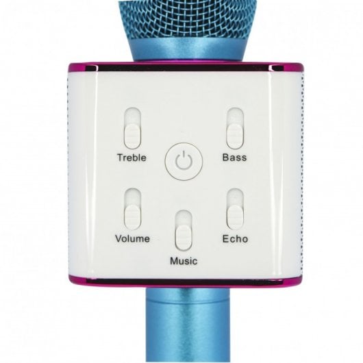 OTL Technologies Microfone Karaoke Hatsune Miku Sem fios com altifalante para qualquer fonte de som