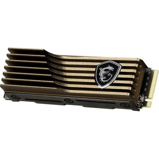 MSI SPATIUM M570 SSD 1 To PCIe 5.0 Gen5x4 2280 NVMe M.2 Dissipateur thermique