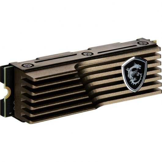 MSI SPATIUM M570 SSD 1 To PCIe 5.0 Gen5x4 2280 NVMe M.2 Dissipateur thermique