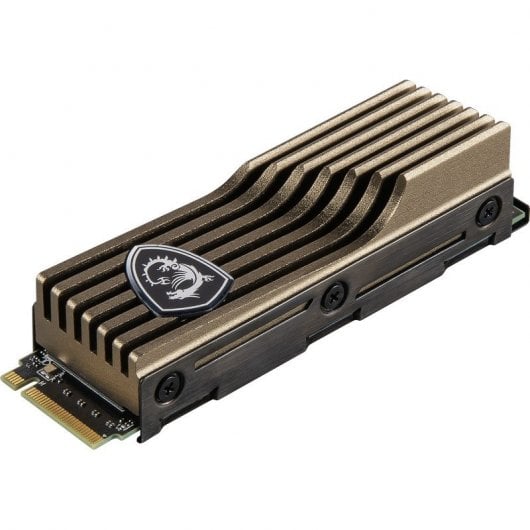 MSI SPATIUM M570 SSD 1 To PCIe 5.0 Gen5x4 2280 NVMe M.2 Dissipateur thermique
